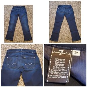 7 for all mankind Kaylie womens Jean's sz 29x28